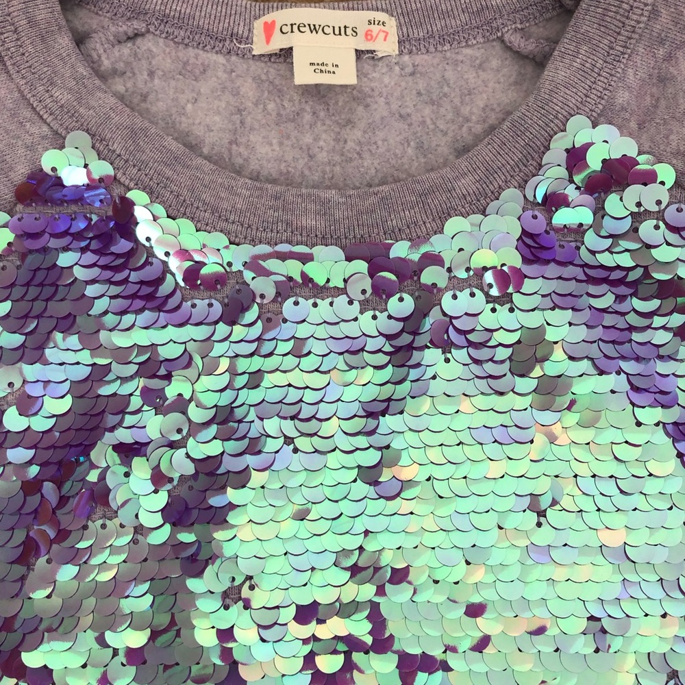 Girls Crewcuts by JCrew Sweatshirt Size 6/7